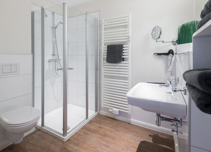 Meeresloft Insel Badezimmer