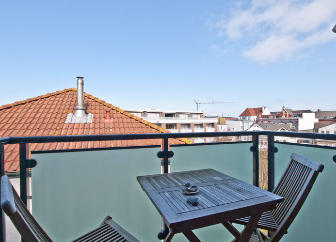 Ferienwohnung Balkon