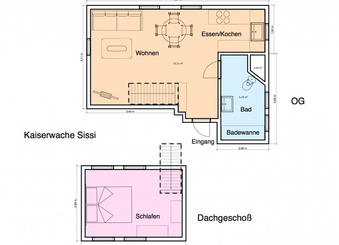 Kaiserwache - Ferienwohnung Sissi