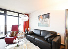 Wohnraum Ferienwohnung Meerblick Norderney