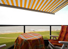 Balkon Ferienwohnung Meerblick Norderney