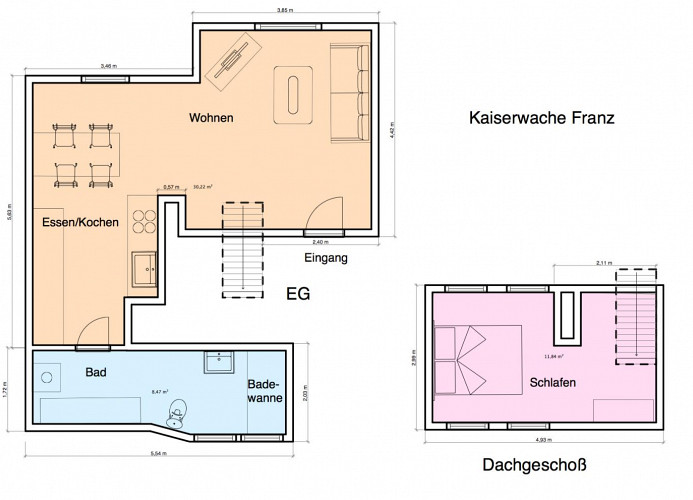Kaiserwache - Ferienwohnung Franz