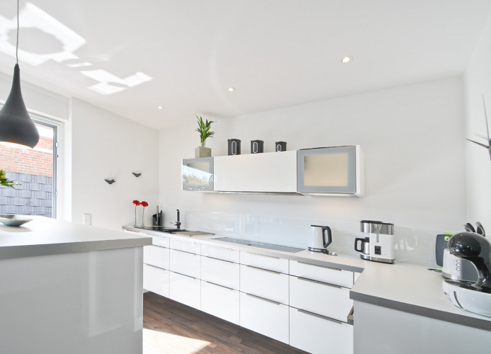 Küche-Ferienwohnung-Beachloft-Norderney