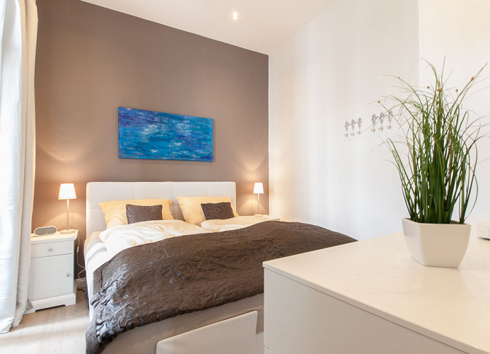 Ferienwohnung Luisenhof Schlafzimmer