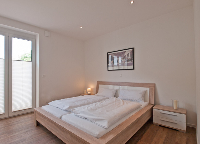 Meeresloft Ferienwohnung Schlafzimmer