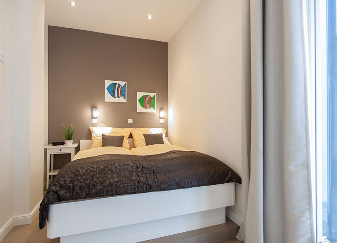 Ferienwohnung Luisenhof Schlafzimmer